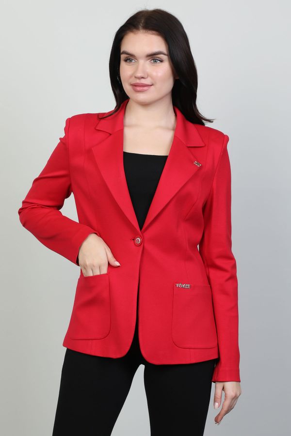 Fimore 5316-21 KIRMIZI Kadın Ceket resmi