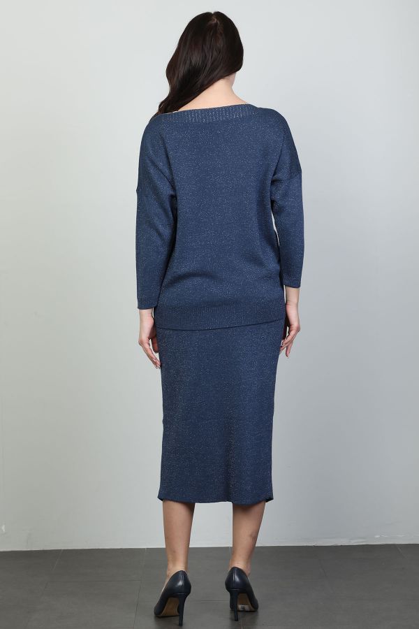 Picture of First Orme 2955 NAVY BLUE WOMANS SKIRT SUIT 