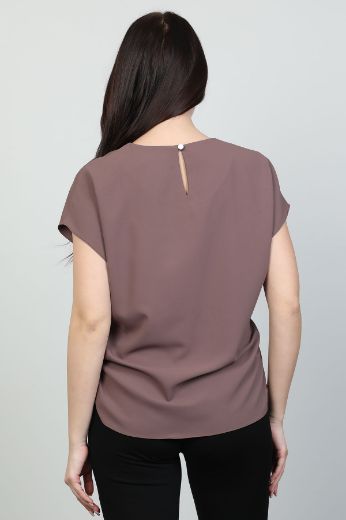 Picture of Modalinda 43071 MINK Women Blouse