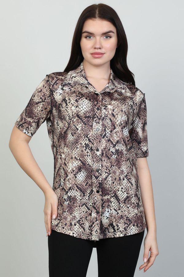 Picture of Mira Mia Y242007 BROWN Women Blouse