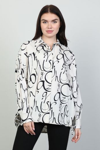 Picture of Mira Mia Y242012 ECRU Women Blouse