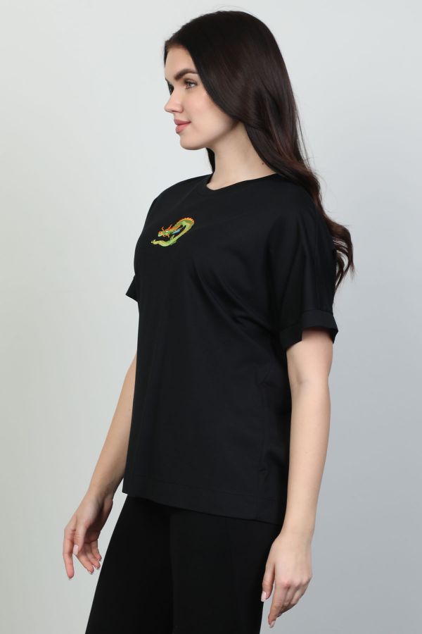 Picture of Mira Mia Y242035 BLACK Women Blouse