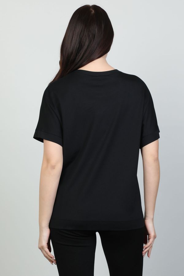 Picture of Mira Mia Y242035 BLACK Women Blouse