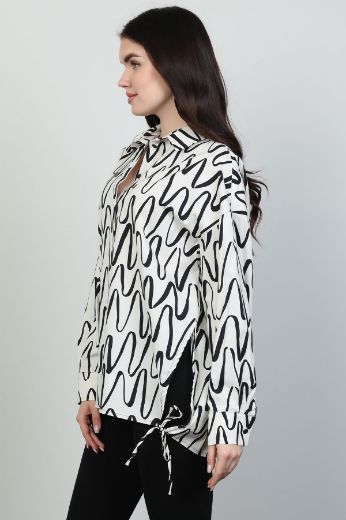 Picture of Mira Mia Y242012 PATTERN Women Blouse