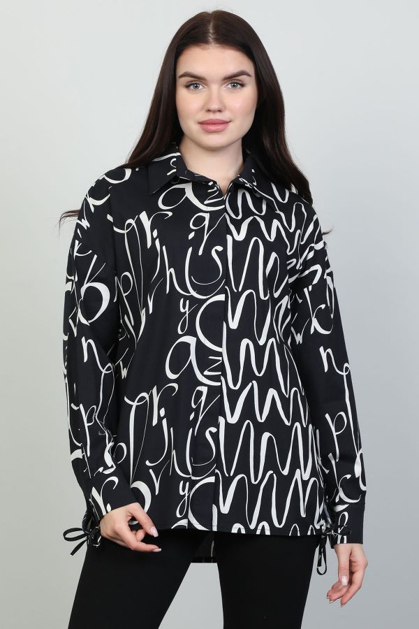 Picture of Mira Mia Y242012 BLACK Women Blouse