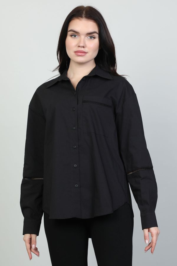 Picture of Mira Mia Y242015 BLACK Women Blouse