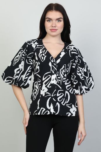 Picture of Mira Mia Y242024 BLACK Women Blouse