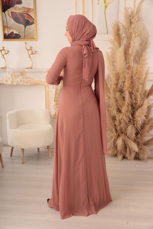 Picture of Tuana Life 17500 CAMEL Women Evening Gown