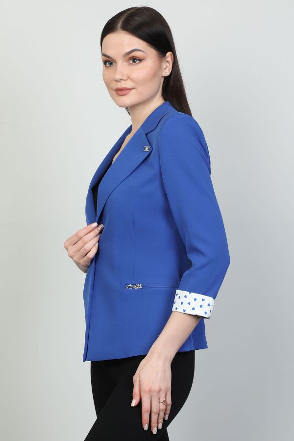 Fimore 5627-6 INDIGO Kadın Ceket resmi