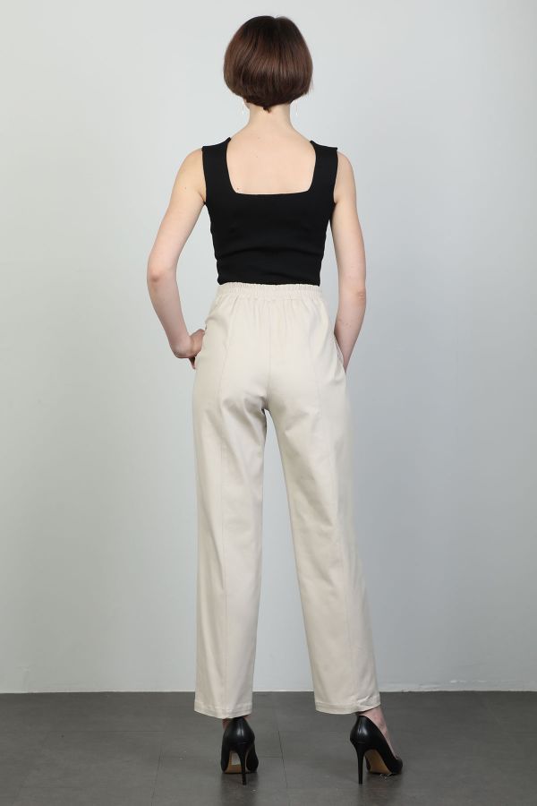 Picture of 4gKiwe MVJ002 BEIGE Women's Trousers