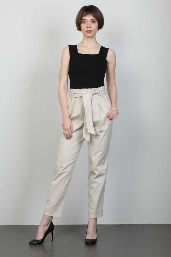 Picture of 4gKiwe MVJ001 BEIGE Women's Trousers