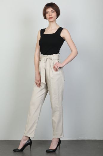 Picture of 4gKiwe MVJ001 BEIGE Women's Trousers