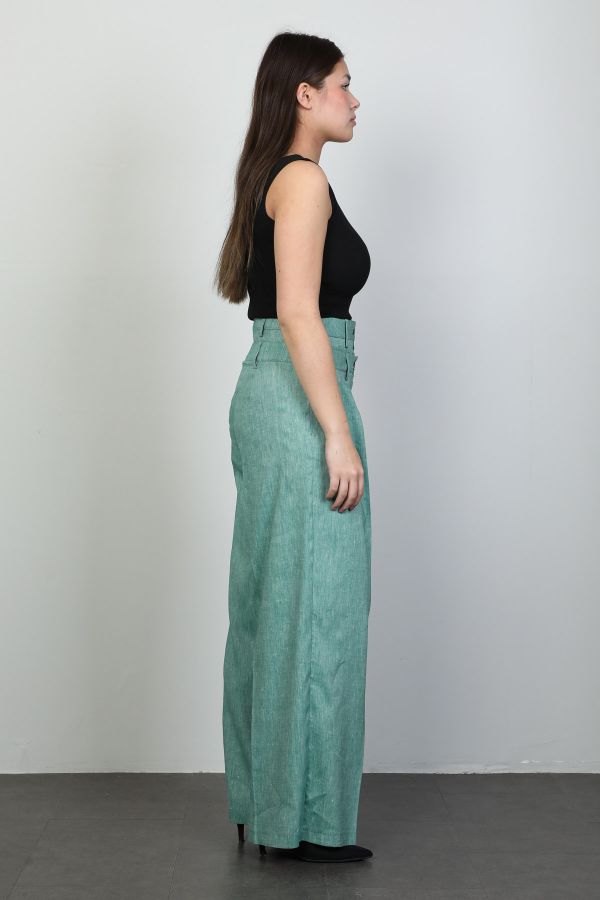 Picture of Bovona 7026 TURQUOISE Women's Trousers