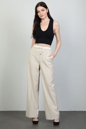 Picture of Vivento P4269 BEIGE Women's Trousers