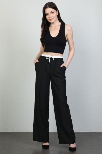 Picture of Vivento P4269 BLACK Women's Trousers