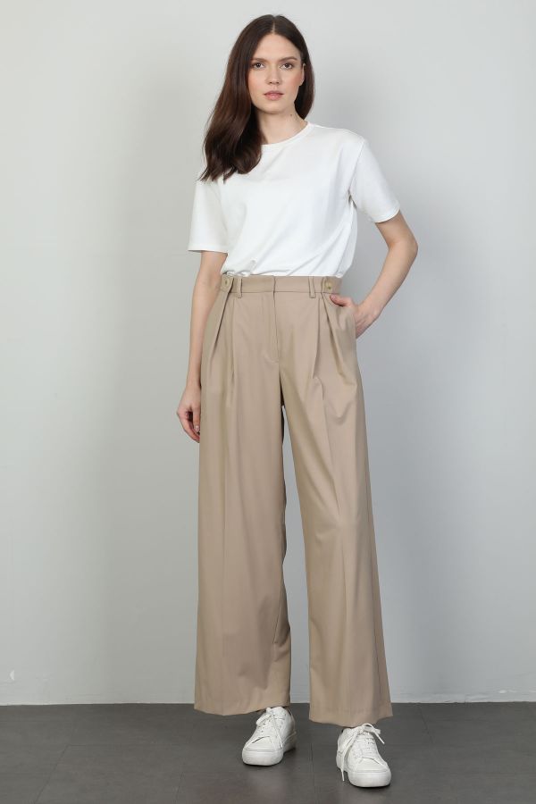 Picture of Bovona 6993 BEIGE Women's Trousers