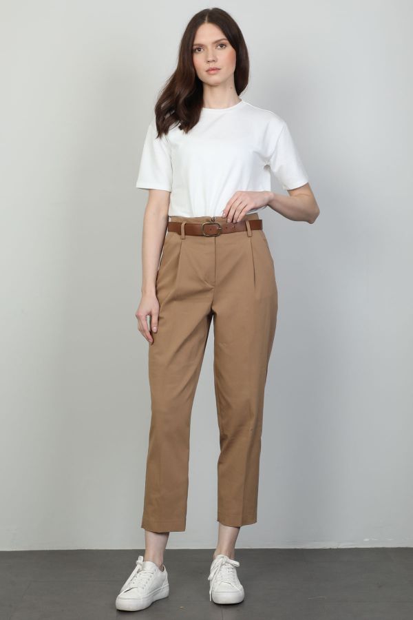 Picture of Bovona 7030 BROWN Women's Trousers