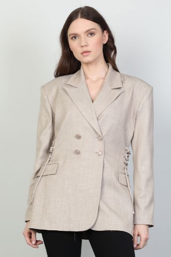 Fimore 5703-6 BEJ Kadın Ceket resmi
