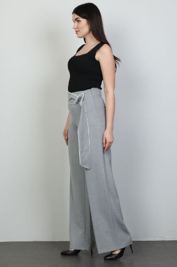 Picture of Vangeliza 24Y22052-1 GREY Women's Trousers