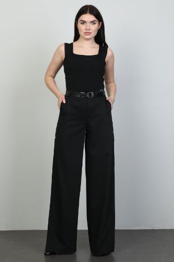 Picture of Vangeliza 24Y22010 BLACK Women's Trousers