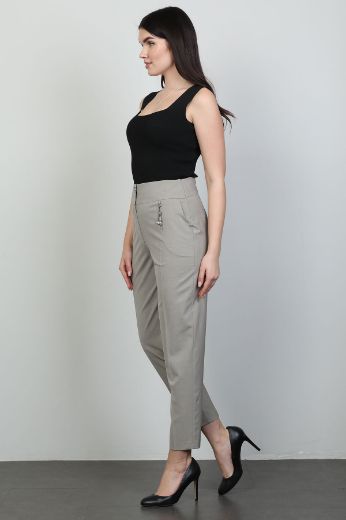 Picture of Vangeliza 24Y22069 GREY Women's Trousers