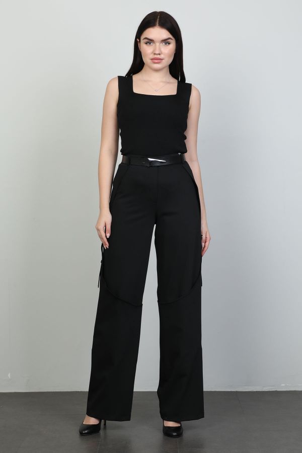 Picture of Vangeliza 24Y22011 BLACK Women's Trousers