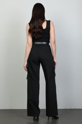 Picture of Vangeliza 24Y22011 BLACK Women's Trousers