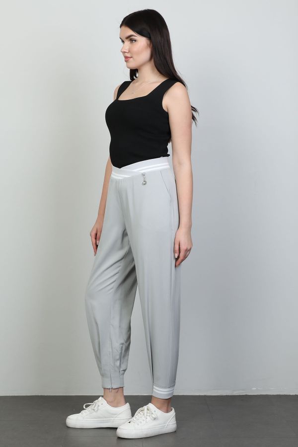 Picture of Vangeliza 24Y22058 GREY Women's Trousers