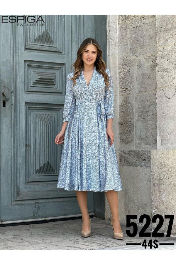 Picture of Espiga 5227 BLUE Women Dress