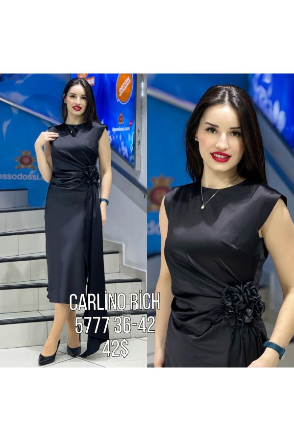 Carlino 5777 SIYAH Kadın Elbise resmi