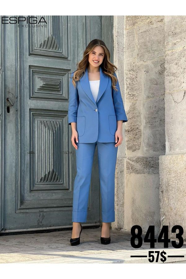 Picture of Espiga 8443 BLUE Women Suit