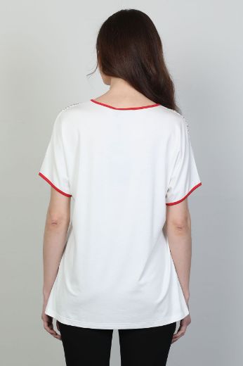 First Orme 262 EKRU Kadın T-Shirt resmi