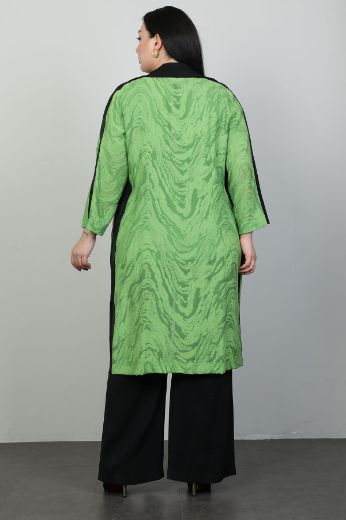 Изображение Dalida 45031xl Фисташковый зеленый Женский костюм  большого размера