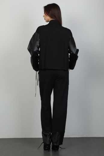 Picture of 4gKiwe MTKJ004 BLACK Women Suit