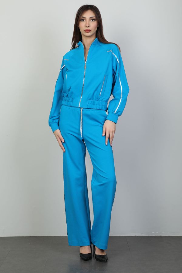 Picture of 4gKiwe MTKJ015 BLUE Women Suit