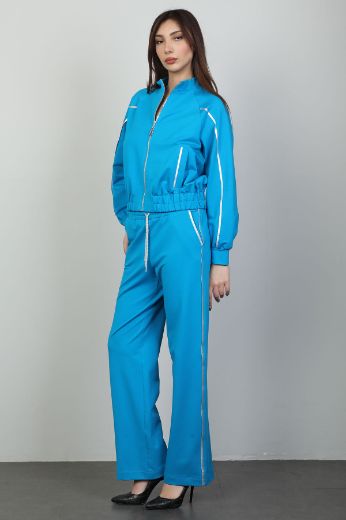 Picture of 4gKiwe MTKJ015 BLUE Women Suit