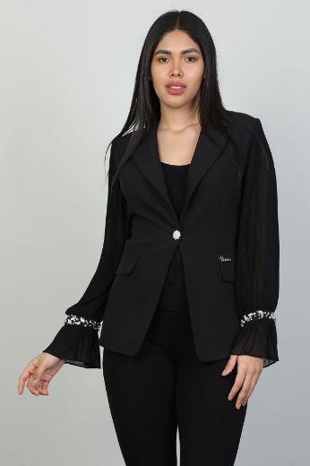 Fimore 5705-6 SIYAH Kadın Ceket resmi