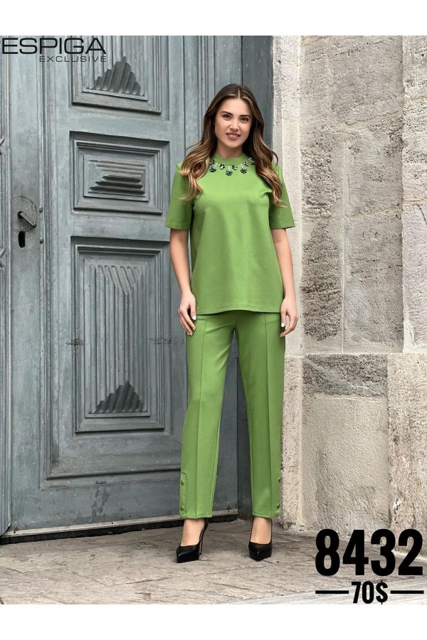 Picture of Espiga 8432 GREEN Women Suit