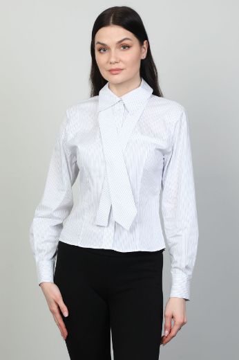 Picture of 4gKiwe MWJ306 ECRU Women Blouse