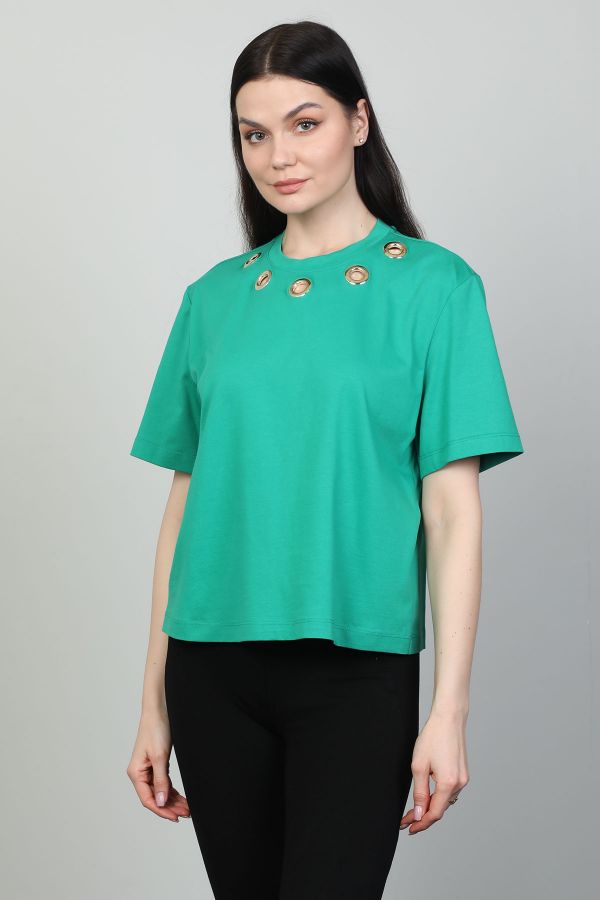 Picture of 4gKiwe MWJ012 GREEN Women Blouse