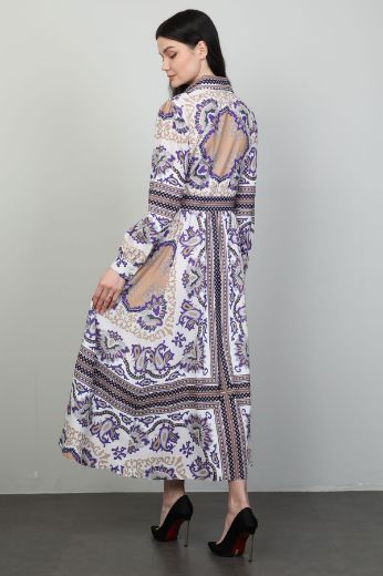 Picture of Lasagrada L64280 PURPLE Women Dress