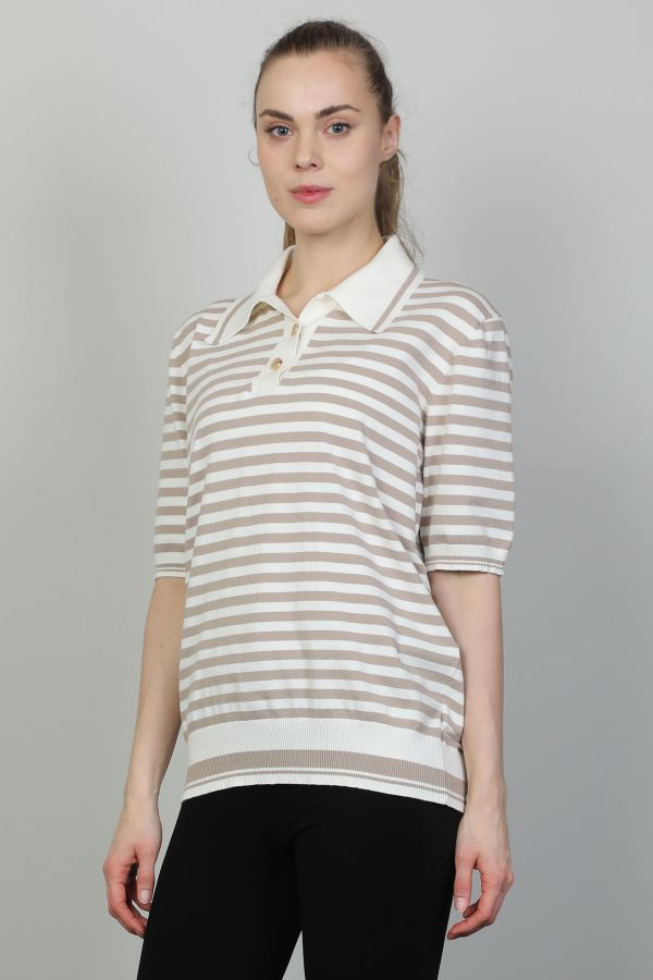 Picture of First Orme 3007 BEIGE Women T-Shirt