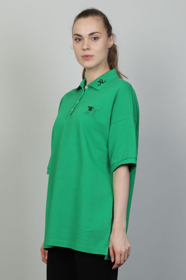 Picture of WFC AB-6031B GREEN Women T-Shirt