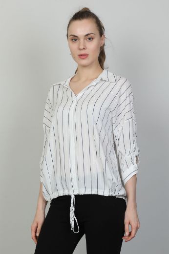 Picture of Modalinda 43259 ECRU Women Shirt