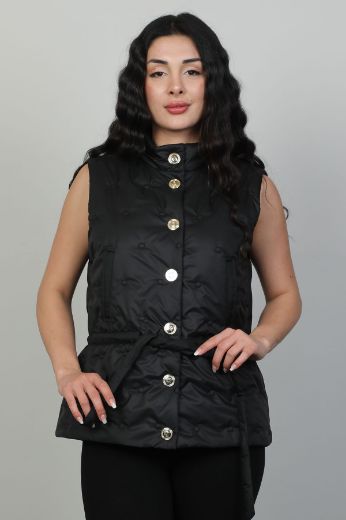 Picture of Lasagrada L11798 BLACK Women Vest