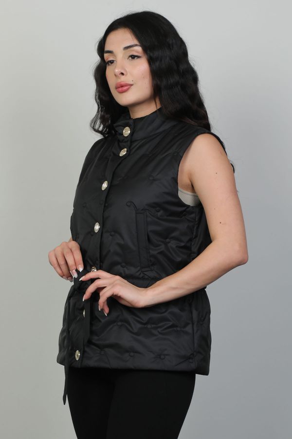 Picture of Lasagrada L11798 BLACK Women Vest