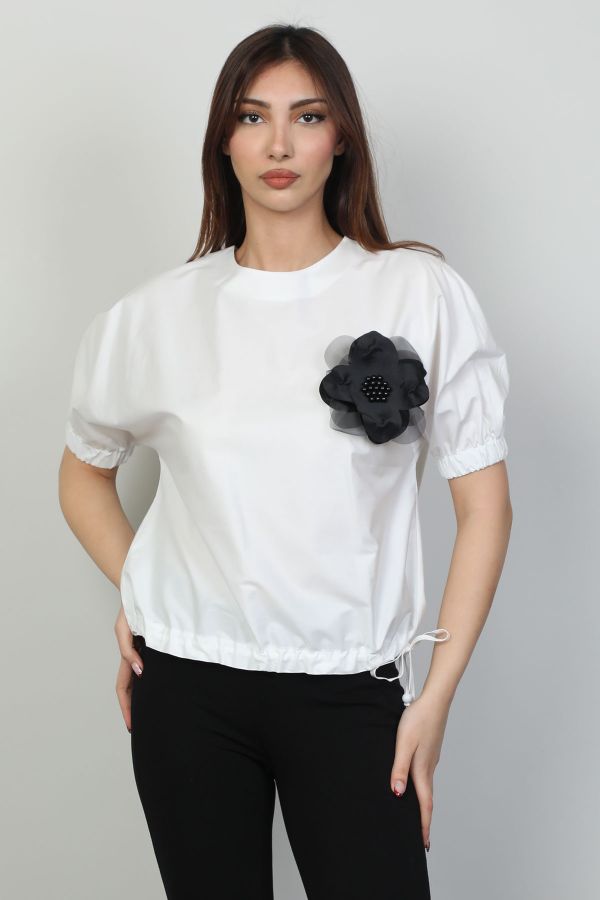 Picture of Mira Mia Y242003 ECRU Women Blouse