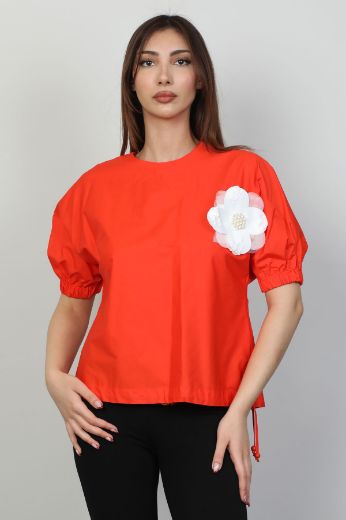 Picture of Mira Mia Y242003 RED Women Blouse