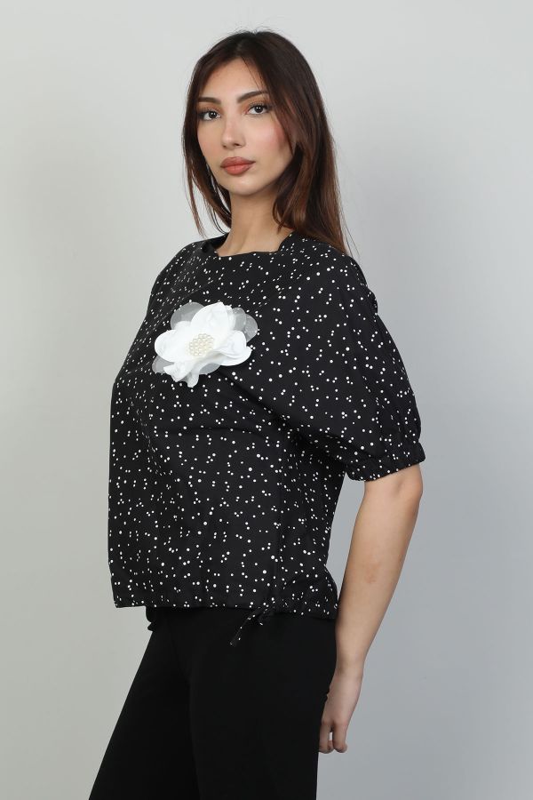 Picture of Mira Mia Y242004 BLACK Women Blouse