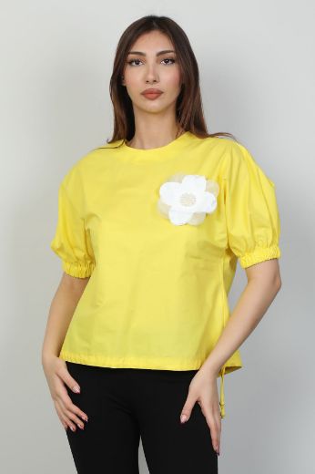 Picture of Mira Mia Y242003 YELLOW Women Blouse